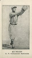 1922 Strip Card # Edd Roush O.F. Baseball Card