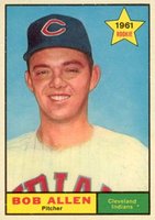 1961 Topps #452 Bob Allen Baseball Card