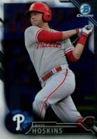 2016 Bowman Draft  #BDC186 Rhys Hoskins Chrome Baseball Card