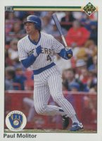 1990 Upper Deck #254 Paul Molitor Baseball Card