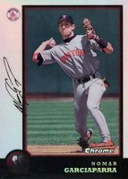 1998 Bowman Chrome #1 Nomar Garciaparra Refractor Baseball Card