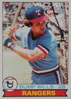 1979 Topps #369 Bump Wills Rangers Baseball Card