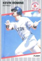 1989 Fleer #98e Kevin Romine Randy Kutcher Batting Baseball Card