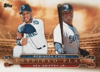 2015 Topps Inspired Play #I-2 Ken Griffey Jr./Robinson Cano Baseball Card