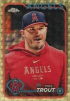 2024 Topps Chrome Sapphire #27 Mike Trout SP-Superfractor Baseball Card