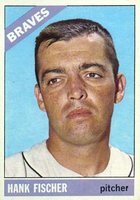 1966 Topps #381 Hank Fischer Baseball Card