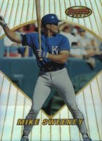1996 Bowman's Best #164 Mike Sweeney Refractor Baseball Card
