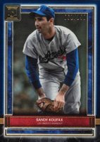 2020 Topps Museum Collection #46 Sandy Koufax Sapphire Baseball Card