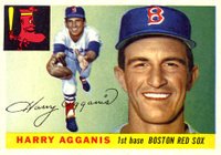 1955 Topps #152 Harry Agganis Baseball Card