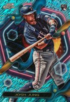 2023 Topps Cosmic Chrome #95 Josh Jung Aqua Equinox Baseball Card