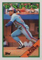 1988 Topps #720 Tim Raines Baseball Card