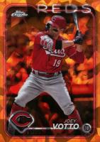 2024 Topps Chrome Sapphire #19 Joey Votto Orange Baseball Card