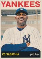 2013 Topps Heritage  #456 C.C. Sabathia Arms Crossed Baseball Card