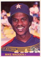 1984 Donruss #161 Mike Madden Baseball Card