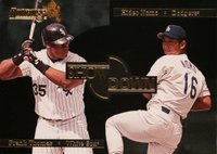 1996 Donruss Showdown #1 Frank Thomas/Hideo Nomo Baseball Card