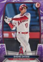 2023 Bowman #51 Shohei Ohtani Purple Pattern Baseball Card
