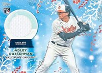 2023 Topps Holiday Relics #RCAR Adley Rutschman Baseball Card