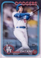 2024 Topps #500 Shohei Ohtani Clear Baseball Card