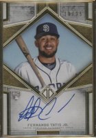 2019 Topps Transcendent Framed Transcendent Autographs #FTJ Fernando Tatis Jr. Baseball Card