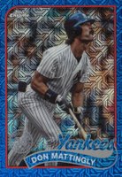 2024 Topps Silver Pack 1989 Chrome Promo #T89C7 Don Mattingly Blue Baseball Card
