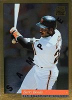 1994 Score #1 Barry Bonds Gold Rush-Sample Baseball Card