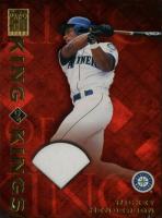 2001 Topps King of Kings Relics #KKR3 Rickey Henderson Baseball Card
