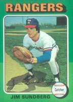 1975 Topps #567 Jim Sundberg Baseball Card