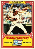 1981 Drake's #6 Eddie Murray Baseball Card
