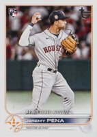2022 Topps Update #US276 Jeremy Pena Vintage Stock Baseball Card