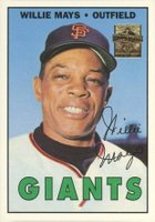 1997 Topps Willie Mays #21 Willie Mays 1967 Topps Baseball Card