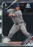 2019 Bowman Draft #BDC67 Shea Langeliers Chrome-Batting Baseball Card