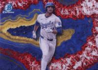 2025 Bowman Crystallized #BWC2 Jac Caglianone Red Baseball Card