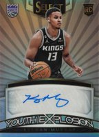 2022 Panini Select Youth Explosion Signature #YESKGM Keegan Murray Basketball Card