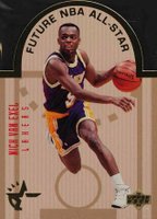 1993 Upper Deck SE Die-Cut All-Stars #W8 Nick Van Exel West Basketball Card