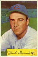 1954 Bowman #221 Frank Baumholtz Baseball Card