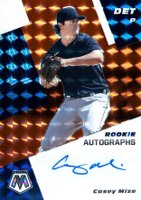 2021 Panini Mosaic Rookie Autographs Mosaic #RAMCM Casey Mize Fusion Choice Baseball Card