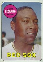 1969 Topps #498 Juan Pizarro Baseball Card