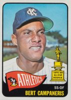 1965 Topps #266 Bert Campaneris Baseball Card