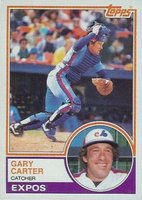 1983 Topps #370 Gary Carter Baseball Card