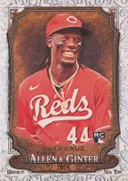 2024 Topps Allen & Ginter #44 Elly de La Cruz Foil Filigree Baseball Card