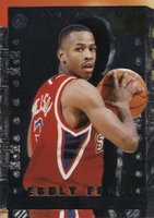 1996 Metal Freshly Forged #8 Allen Iverson Basketball Card