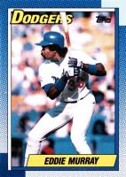 1990 Topps #305 Eddie Murray Baseball Card