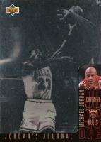 1996 Collector's Choice International German Jordan's Journal #J2 Michael Jordan Basketball Card