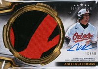 2024 Topps Five Star Five Star Autographed Jumbo Prime Relics #AR Adley Rutschman Baseball Card