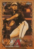 2023 Topps Gilded Collection Cast in Gold #153 Brandon Pfaadt Baseball Card
