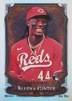 2024 Topps Allen & Ginter #44 Elly de La Cruz Silver Portrait Hot Box Baseball Card