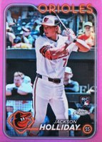 2024 Topps Chrome #88 Jackson Holliday Pink Refractor Baseball Card