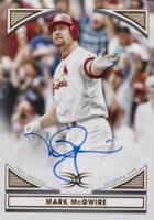 2022 Topps Definitive Defining Images Autograph Collection  #DIAMM Mark McGwire Baseball Card