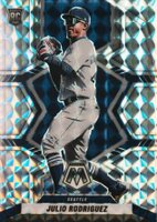 2022 Panini Mosaic #274 Julio Rodriguez Choice-Variation Baseball Card