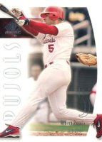 2002 SP Authentic #53 Albert Pujols Baseball Card